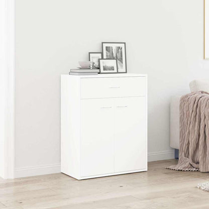 Sideboard 60x30x75 cm Engineered Wood White
