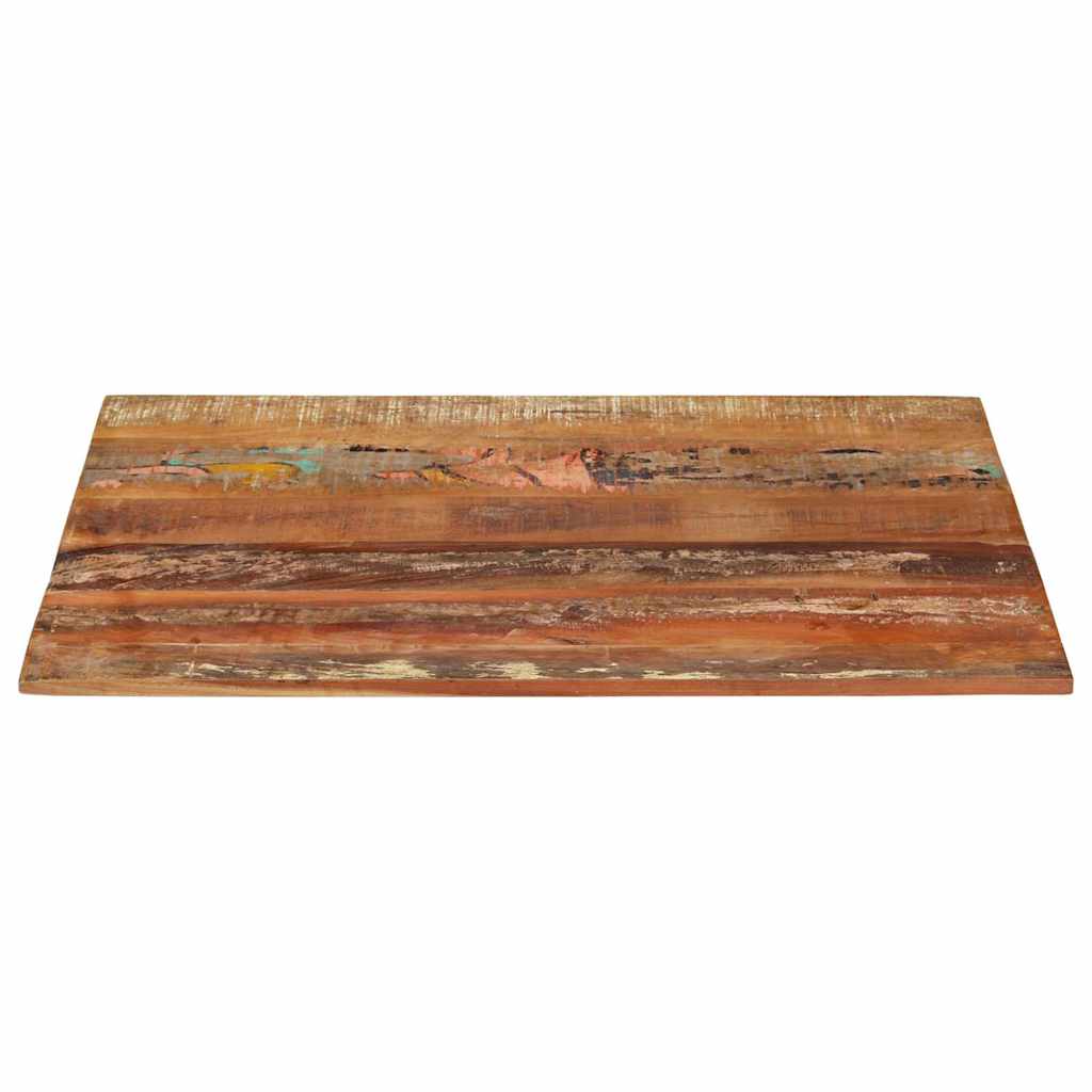 Rectangular Table Top Solid Reclaimed Wood 70 x 90 cm 15-16 mm