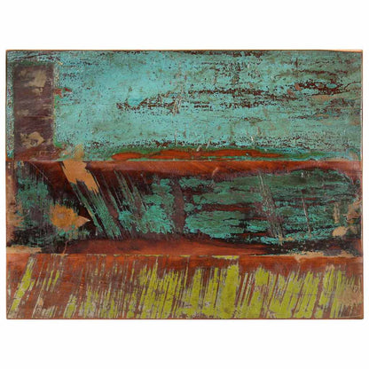 Rectangular Table Top Solid Reclaimed Wood 60 x 80 cm 25-27 mm