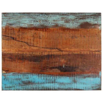 Rectangular Table Top Solid Reclaimed Wood 70 x 90 cm 25-27 mm