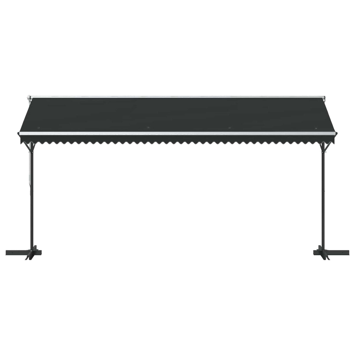 145887 vidaXL Free Standing Awning 500x300 cm Anthracite 4