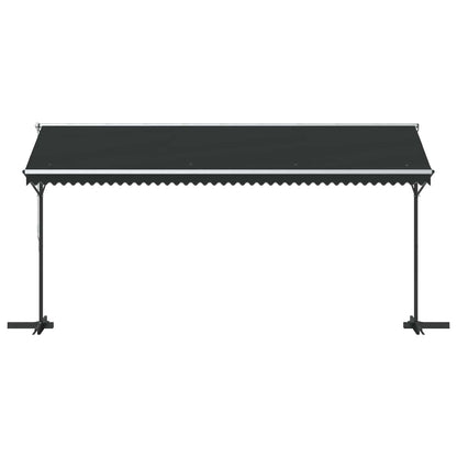 145887 vidaXL Free Standing Awning 500x300 cm Anthracite 4