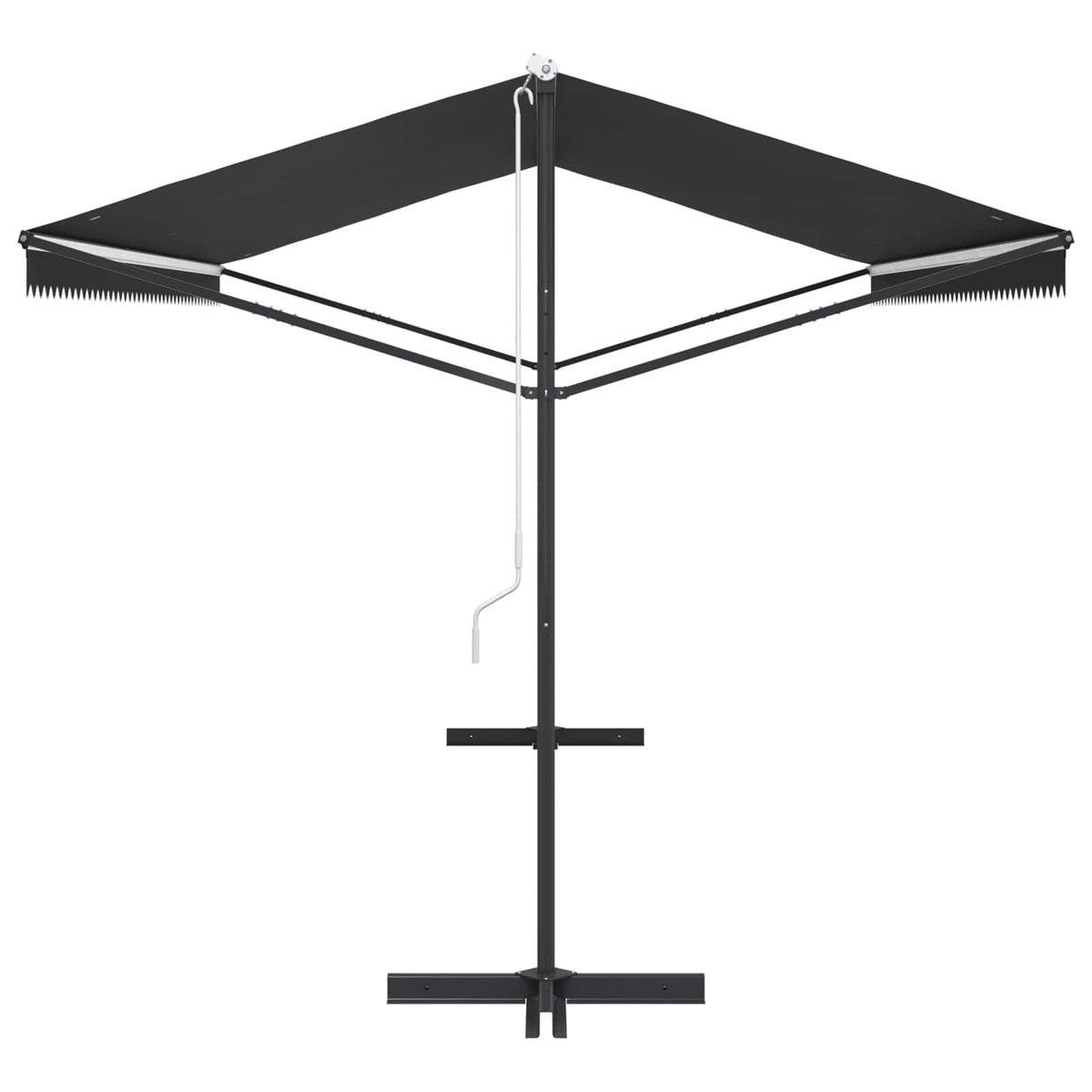 145887 vidaXL Free Standing Awning 500x300 cm Anthracite 5
