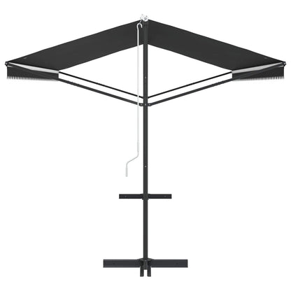145887 vidaXL Free Standing Awning 500x300 cm Anthracite 5