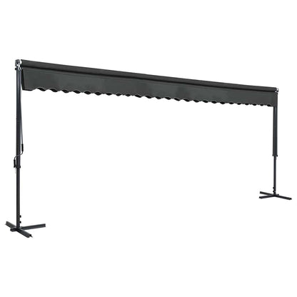 vidaXL Free Standing Awning 600x300 cm Anthracite 2