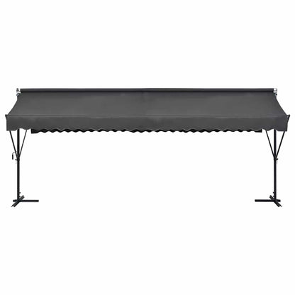 vidaXL Free Standing Awning 600x300 cm Anthracite 3