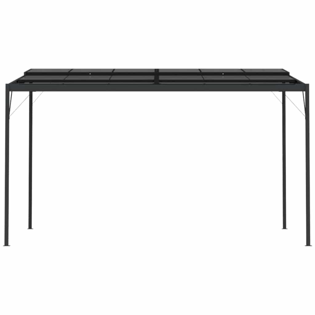 vidaXL Gazebo with Roof Anthracite 4x3x2,5 m Aluminium and Steel 4