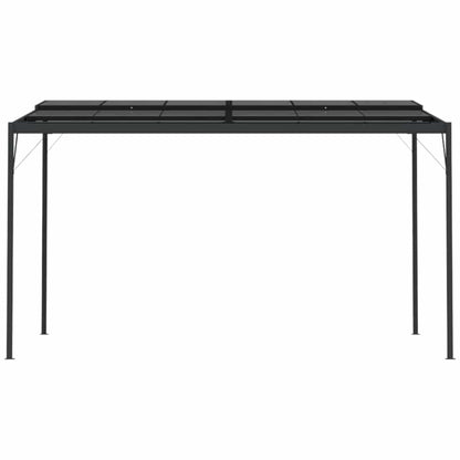 vidaXL Gazebo with Roof Anthracite 4x3x2,5 m Aluminium and Steel 4
