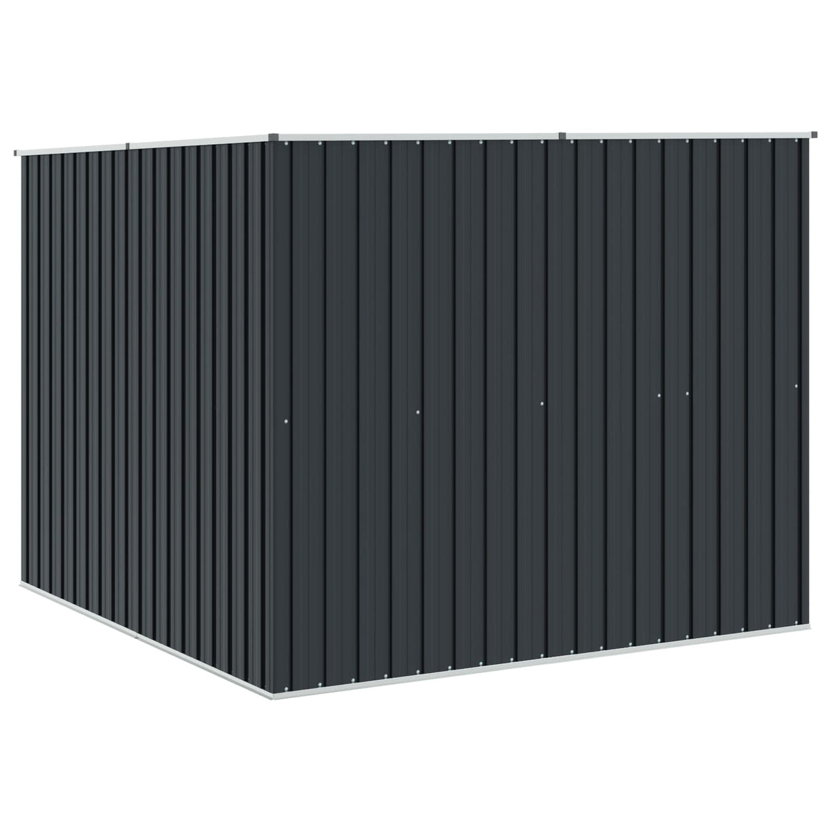 Garden Shed 195x198x159 cm Galvanised Steel Anthracite