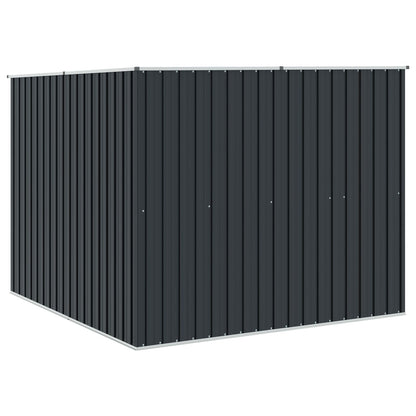 Garden Shed 195x198x159 cm Galvanised Steel Anthracite