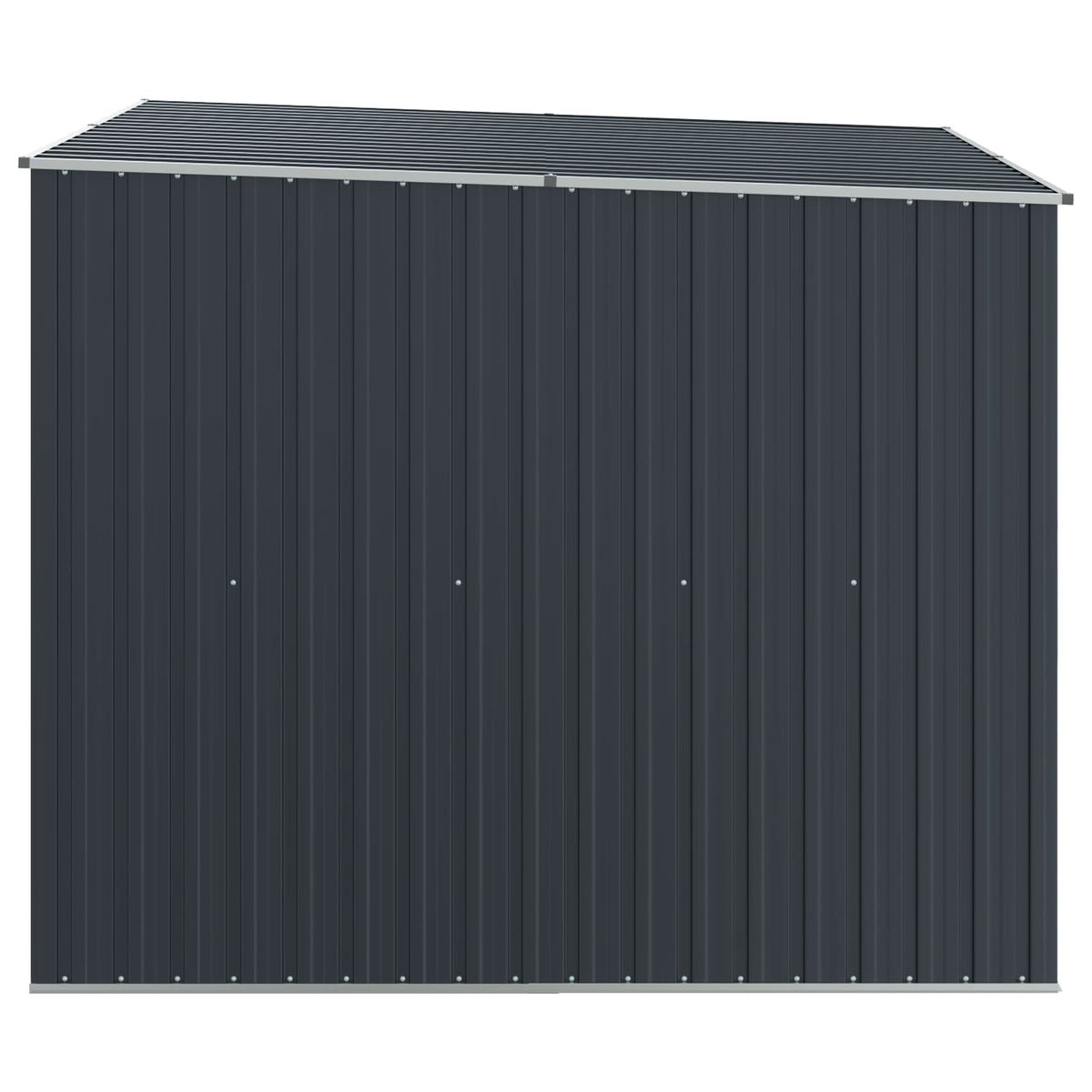 Garden Shed 195x198x159 cm Galvanised Steel Anthracite