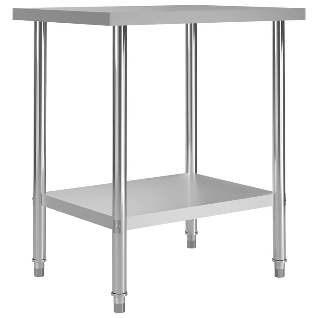 Kitchen Work Table Stainless Steel 80 cm 85 cm