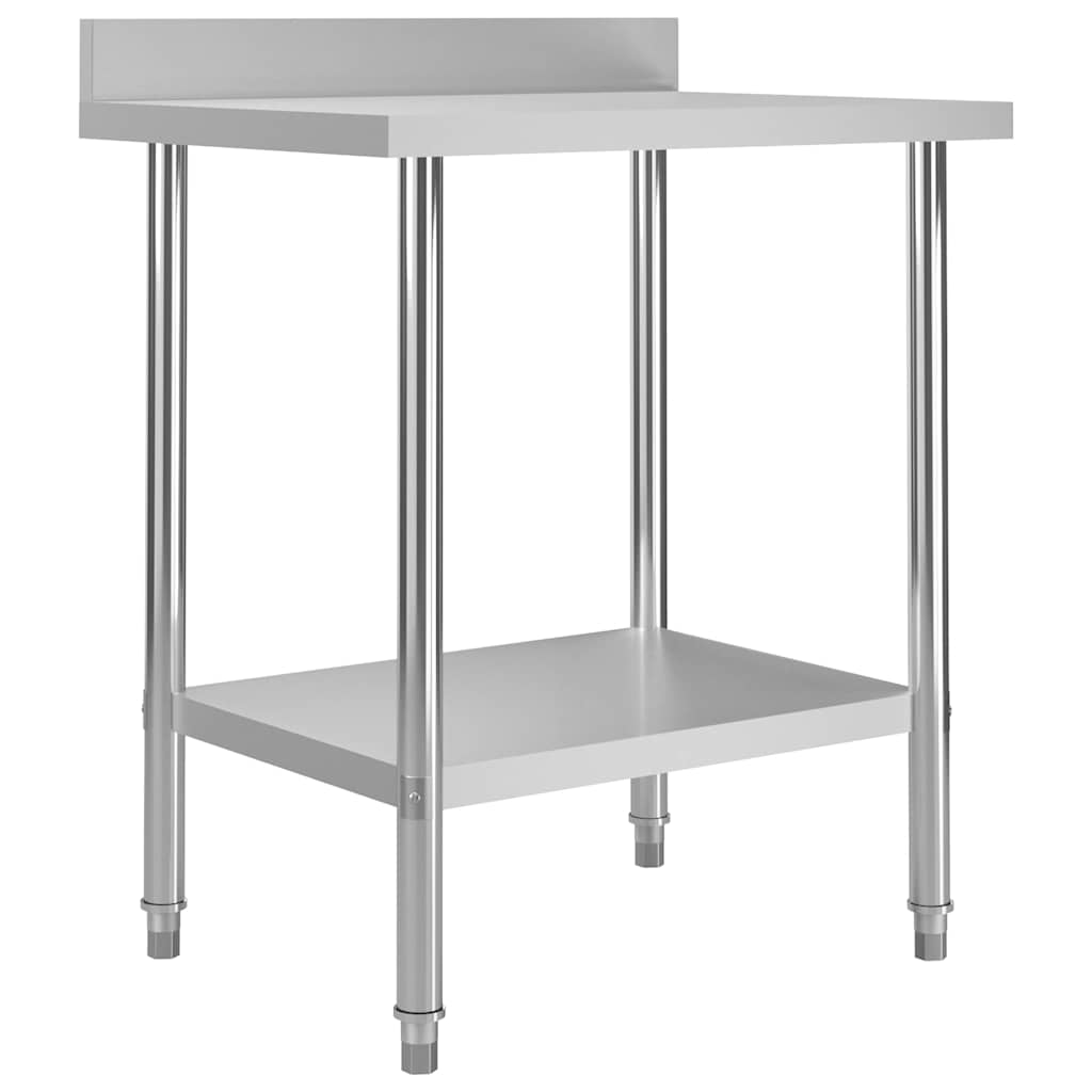 Kitchen Work Table Stainless Steel 80 cm 93 cm