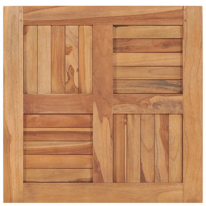 Table Top Solid Teak Wood 2,5 cm 40 cm 60 cm 60 cm Square