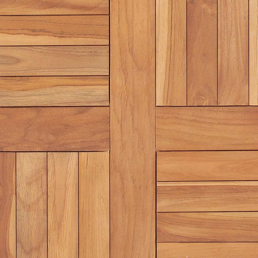 Table Top Solid Teak Wood 2,5 cm 40 cm 60 cm 60 cm Square