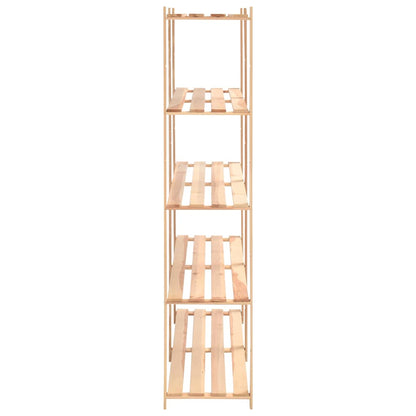 vidaXL 5-Tier Storage Racks 5 pcs 170x38x170 cm Solid Pinewood 500 kg 5