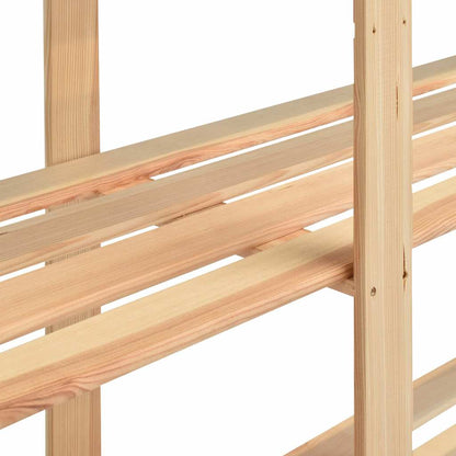 vidaXL 5-Tier Storage Racks 5 pcs 170x38x170 cm Solid Pinewood 500 kg 6