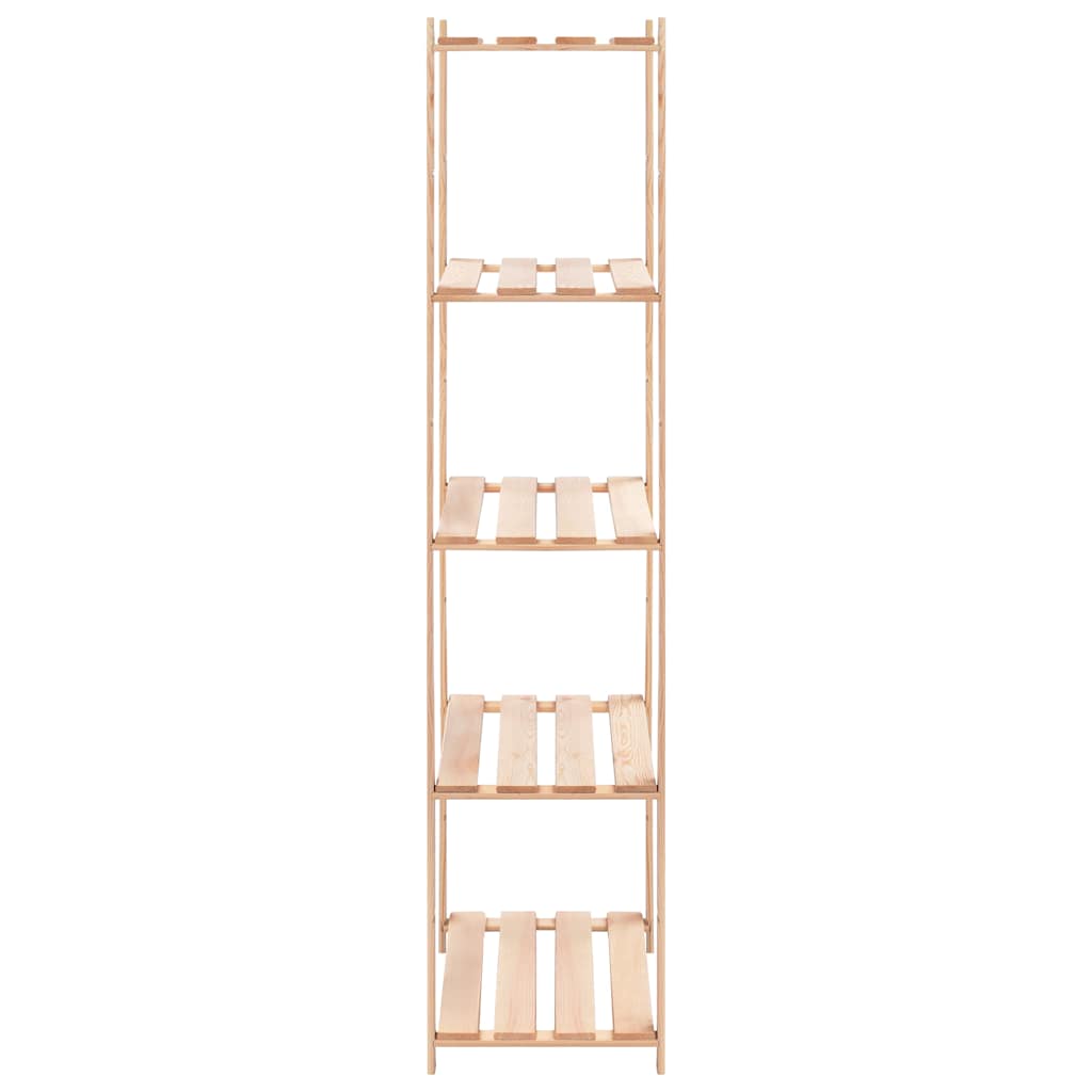 vidaXL 5-Tier Storage Racks 10 pcs 80x38x170 cm Solid Pinewood 250 kg 5