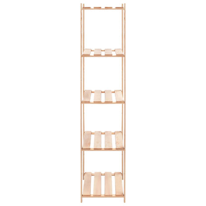 vidaXL 5-Tier Storage Racks 10 pcs 80x38x170 cm Solid Pinewood 250 kg 5