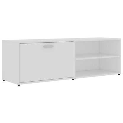 TV Cabinet 120x34x37 cm Engineered Wood White