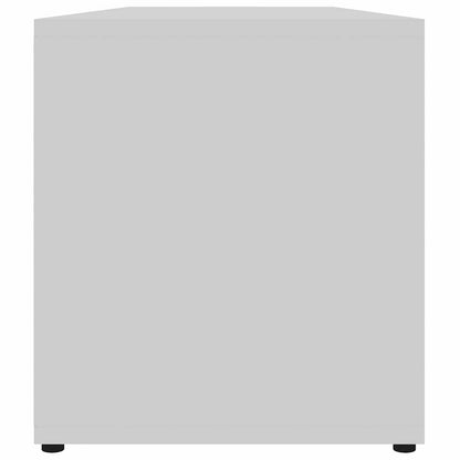 TV Cabinet 120x34x37 cm Engineered Wood White