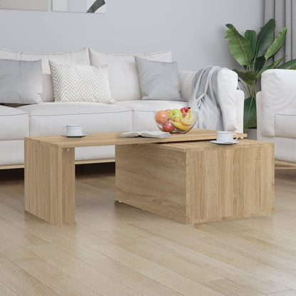 vidaXL Coffee Table Sonoma Oak 150x50x35 cm Engineered Wood