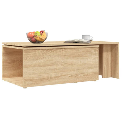 vidaXL Coffee Table Sonoma Oak 150x50x35 cm Engineered Wood