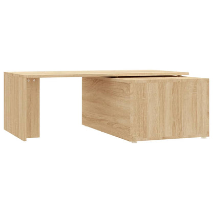 vidaXL Coffee Table Sonoma Oak 150x50x35 cm Engineered Wood