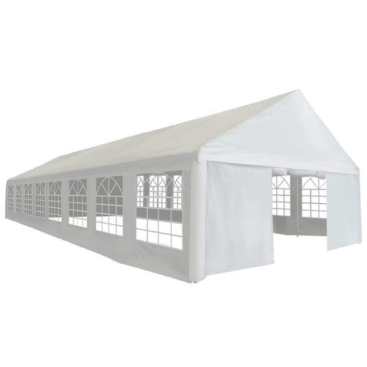 vidaXL Party Tent PE 6x16 m White 1
