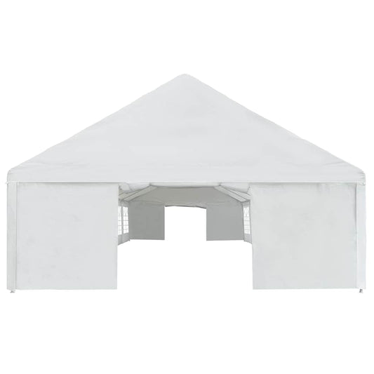 vidaXL Party Tent PE 6x16 m White 2