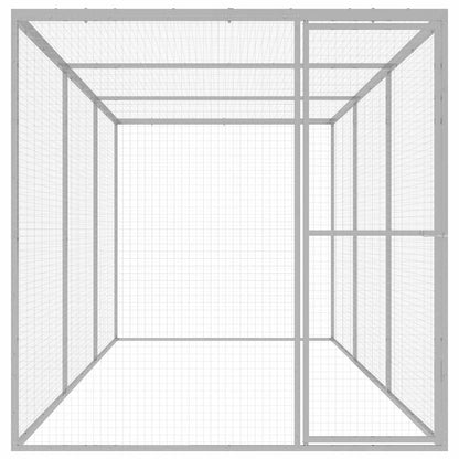 Cat Cage Galvanised Steel 4.5 m 1.5 m 1.5 m