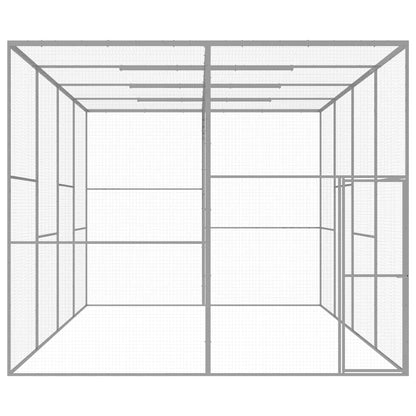 vidaXL Cat Cage 6x3x2.5 m Galvanised Steel 2