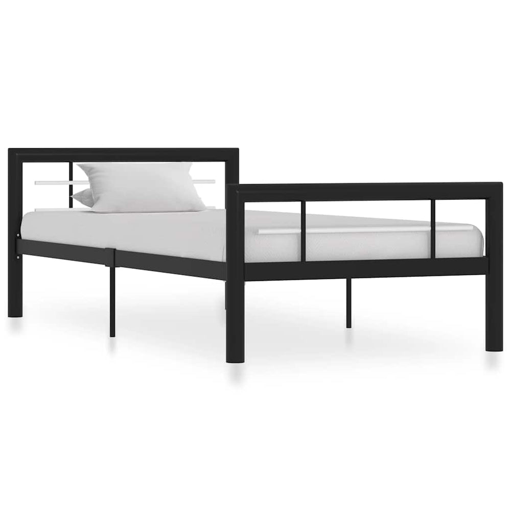 vidaXL Bed Frame without Mattress Metal