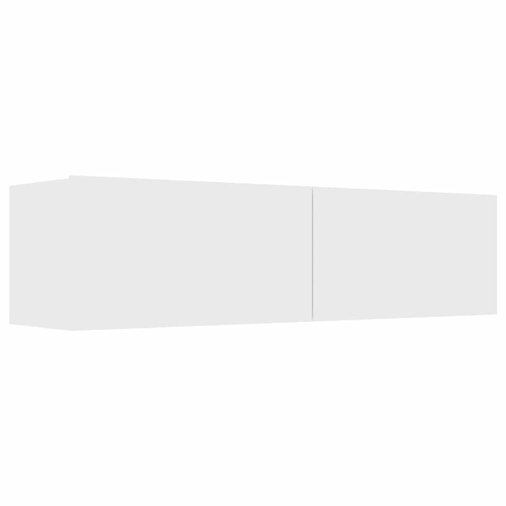 TV Cabinet 120x30x30 cm Engineered Wood White