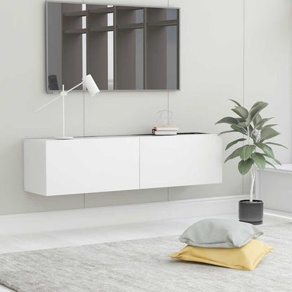 TV Cabinet 120x30x30 cm Engineered Wood White