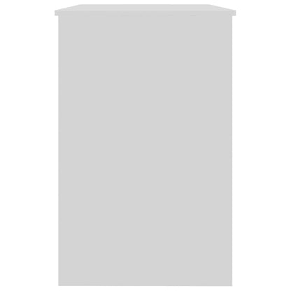 Desk 100x50x76 cm Engineered Wood White