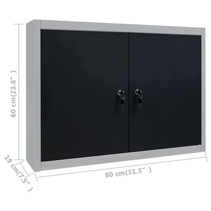 vidaXL Workbench with Four Wall Panels and Two Cabinets 3