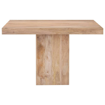 vidaXL Dining Table | Natural wood | Solid mango wood | Medium | Durable 2
