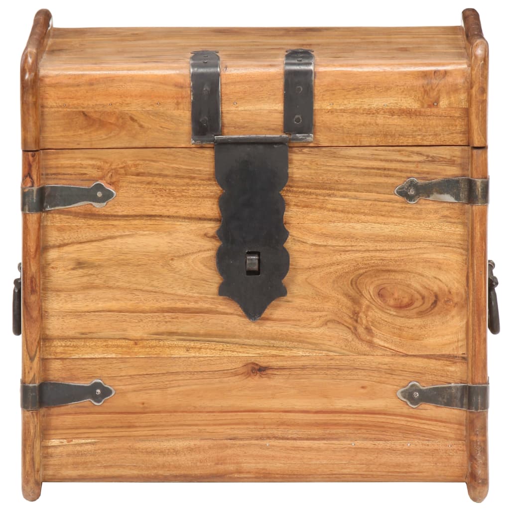 vidaXL Chest 40x40x40 cm Solid Acacia Wood