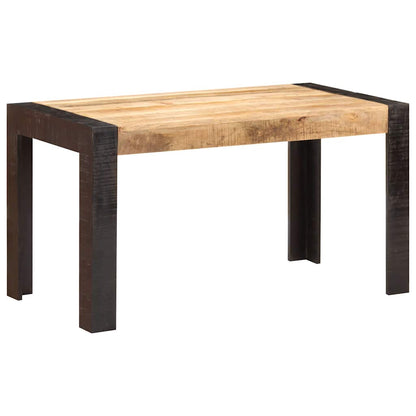 Dining Table Solid Mango Wood Light brown 140 cm 70 cm