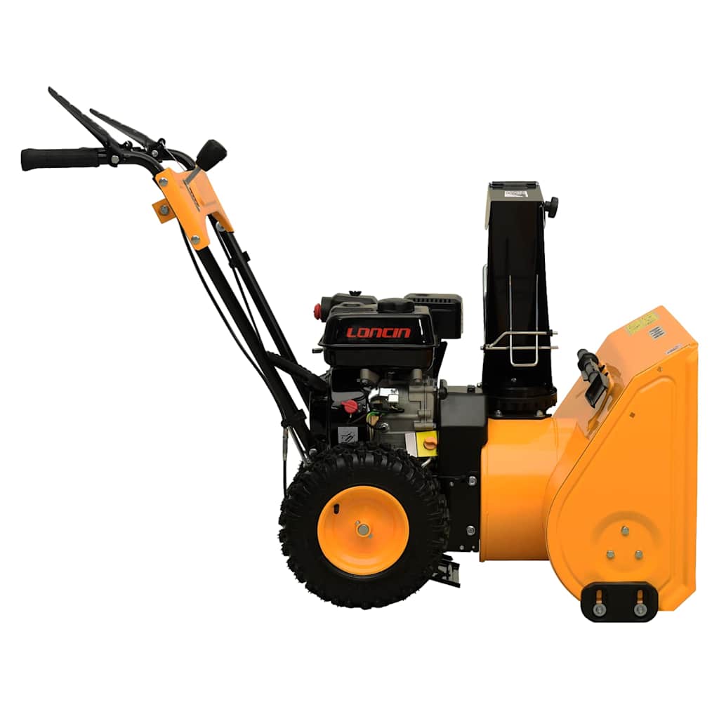 146889 vidaXL Snow Thrower 6,5 HP Yellow and Black 3