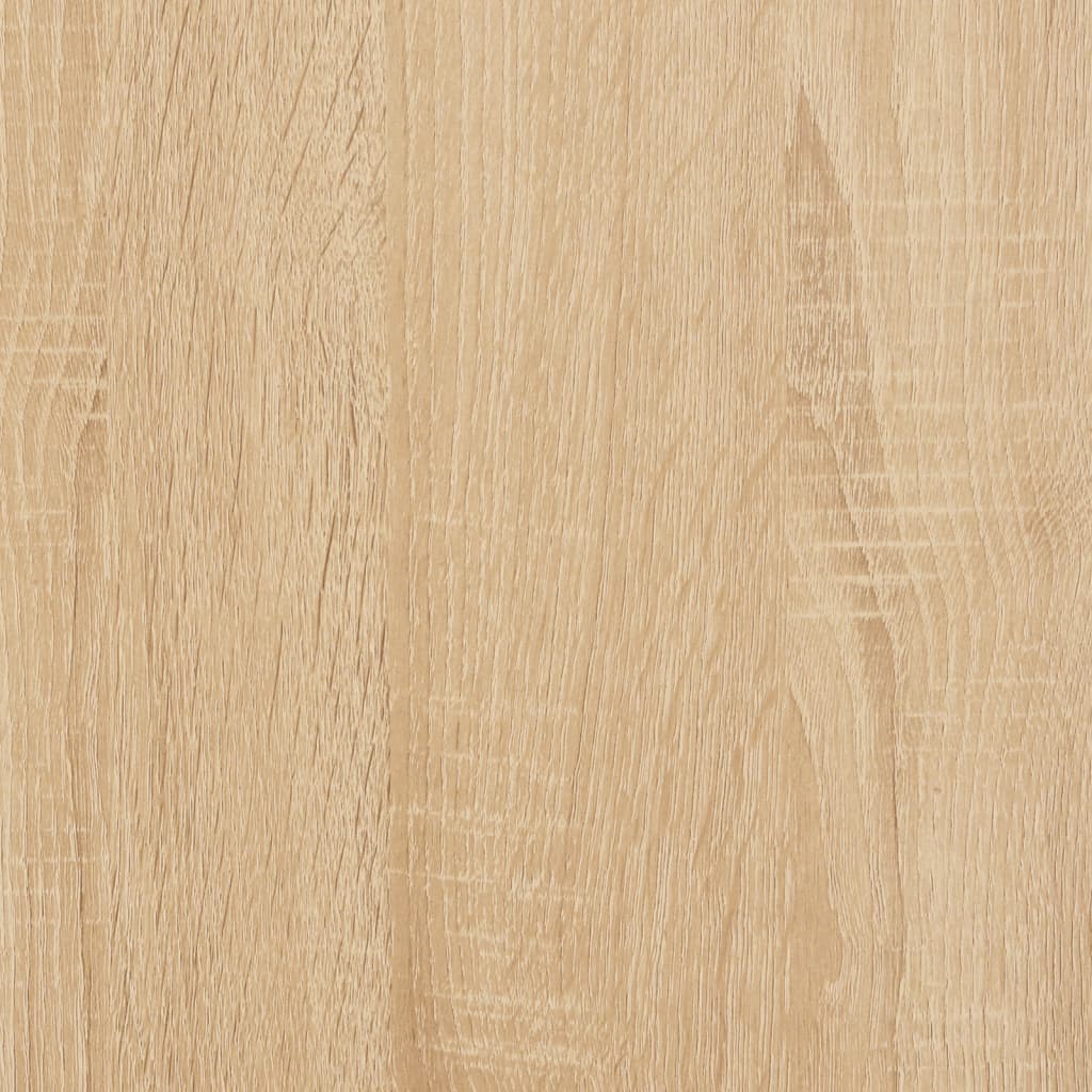 vidaXL Bathroom Cabinet Sonoma Oak 32x25.5x190 cm Engineered Wood