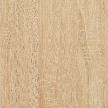 vidaXL Bathroom Cabinet Sonoma Oak 32x25.5x190 cm Engineered Wood