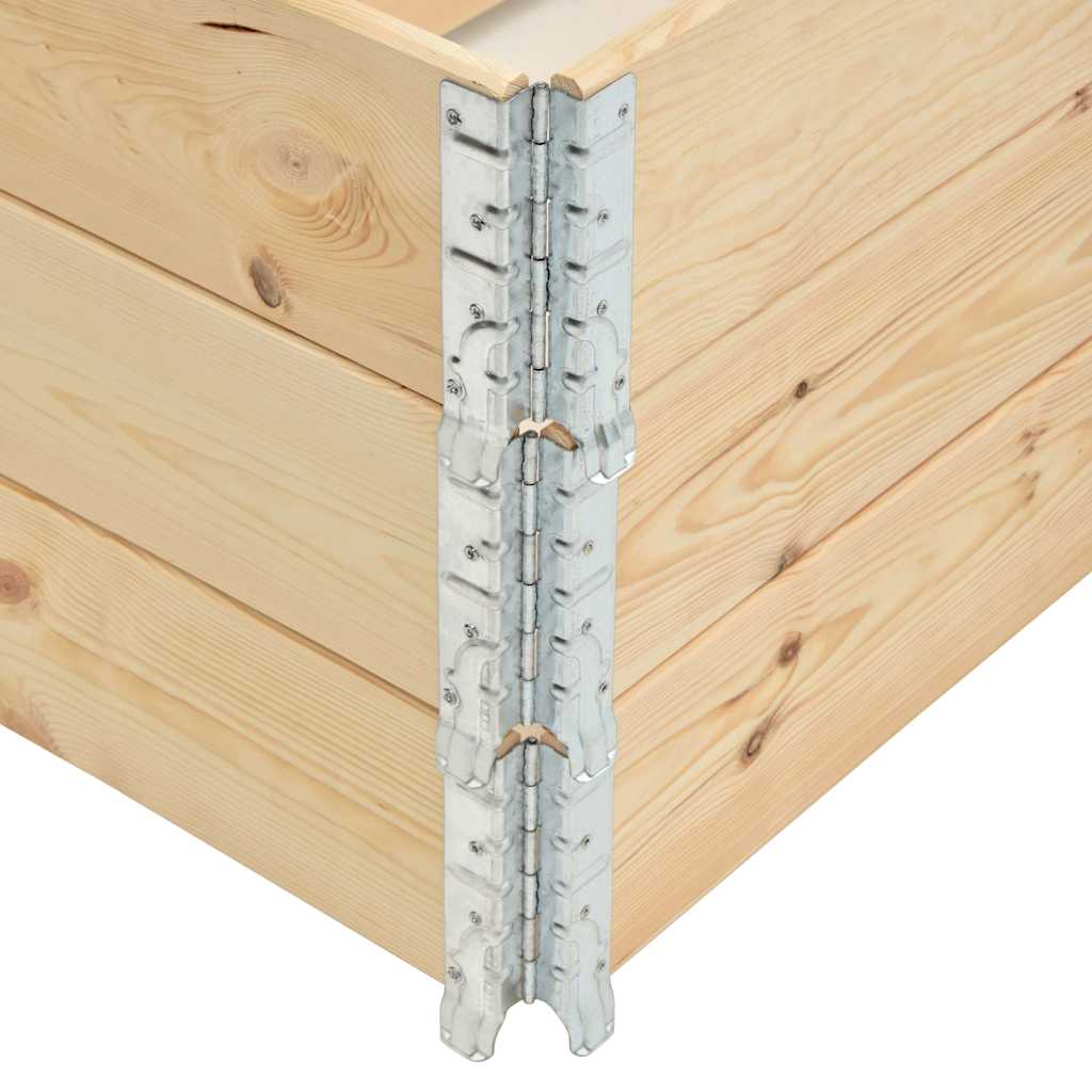 Raised Bed Solid Pine Wood 100 cm 100 cm