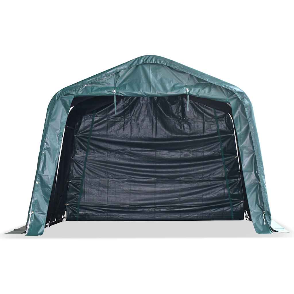 vidaXL Removable Livestock Tent PVC 550 g/m² 3,3x3,2 m Dark Green 2