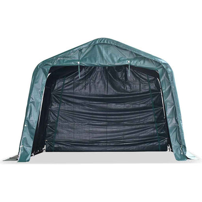 vidaXL Removable Livestock Tent PVC 550 g/m² 3,3x3,2 m Dark Green 2