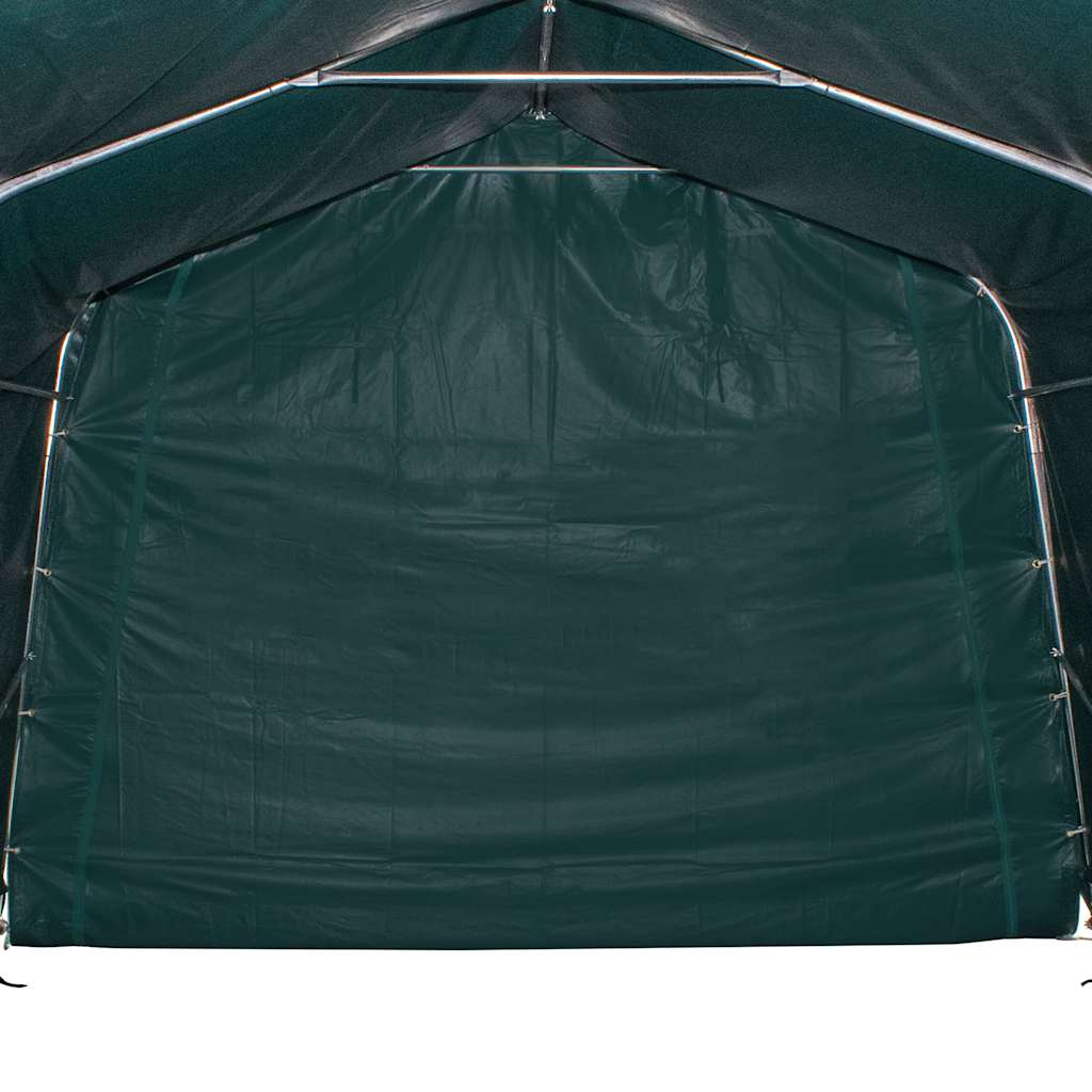 vidaXL Removable Livestock Tent PVC 550 g/m² 3,3x3,2 m Dark Green 4