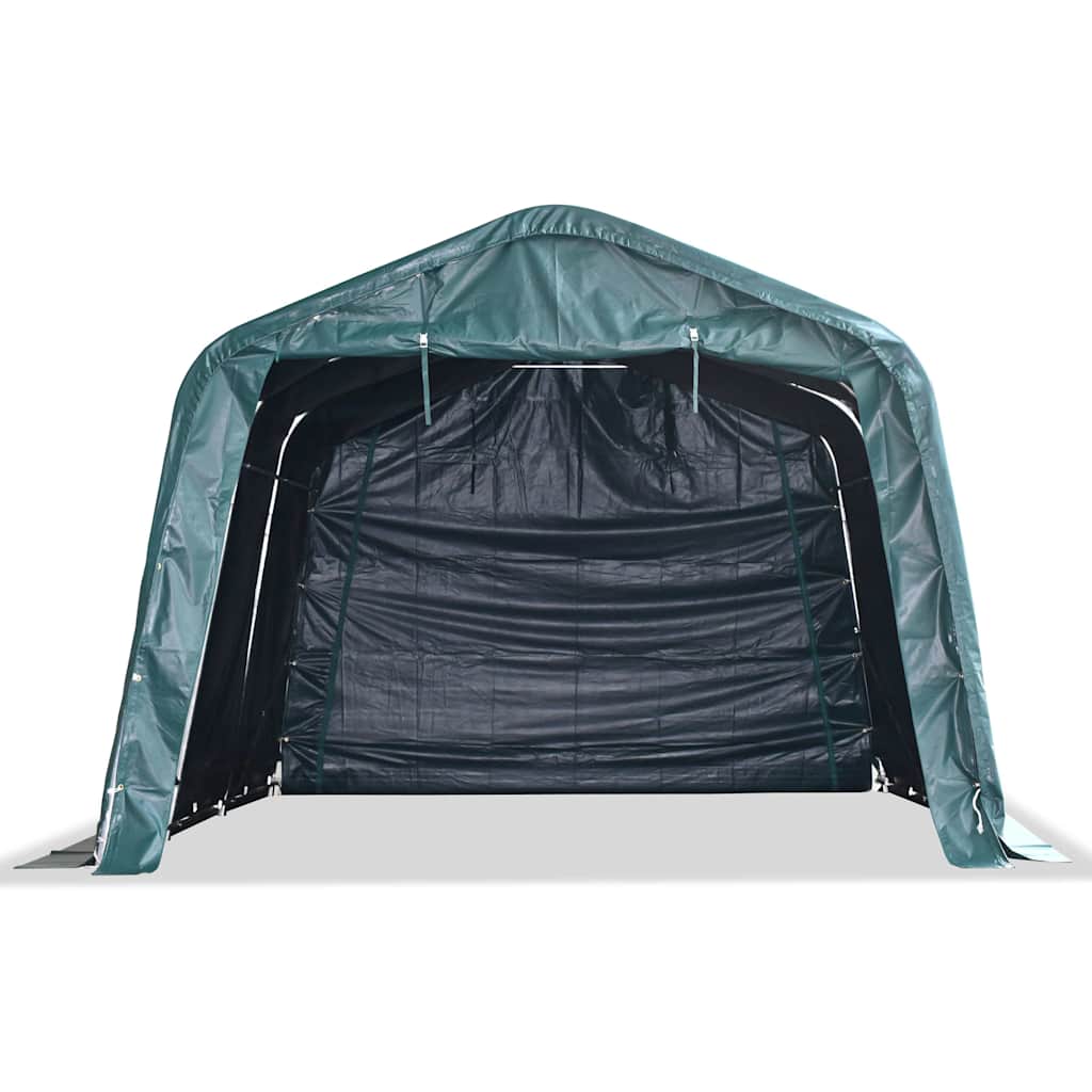 vidaXL Removable Livestock Tent PVC 550 g/m² 3.3x4.8 m Dark Green 2