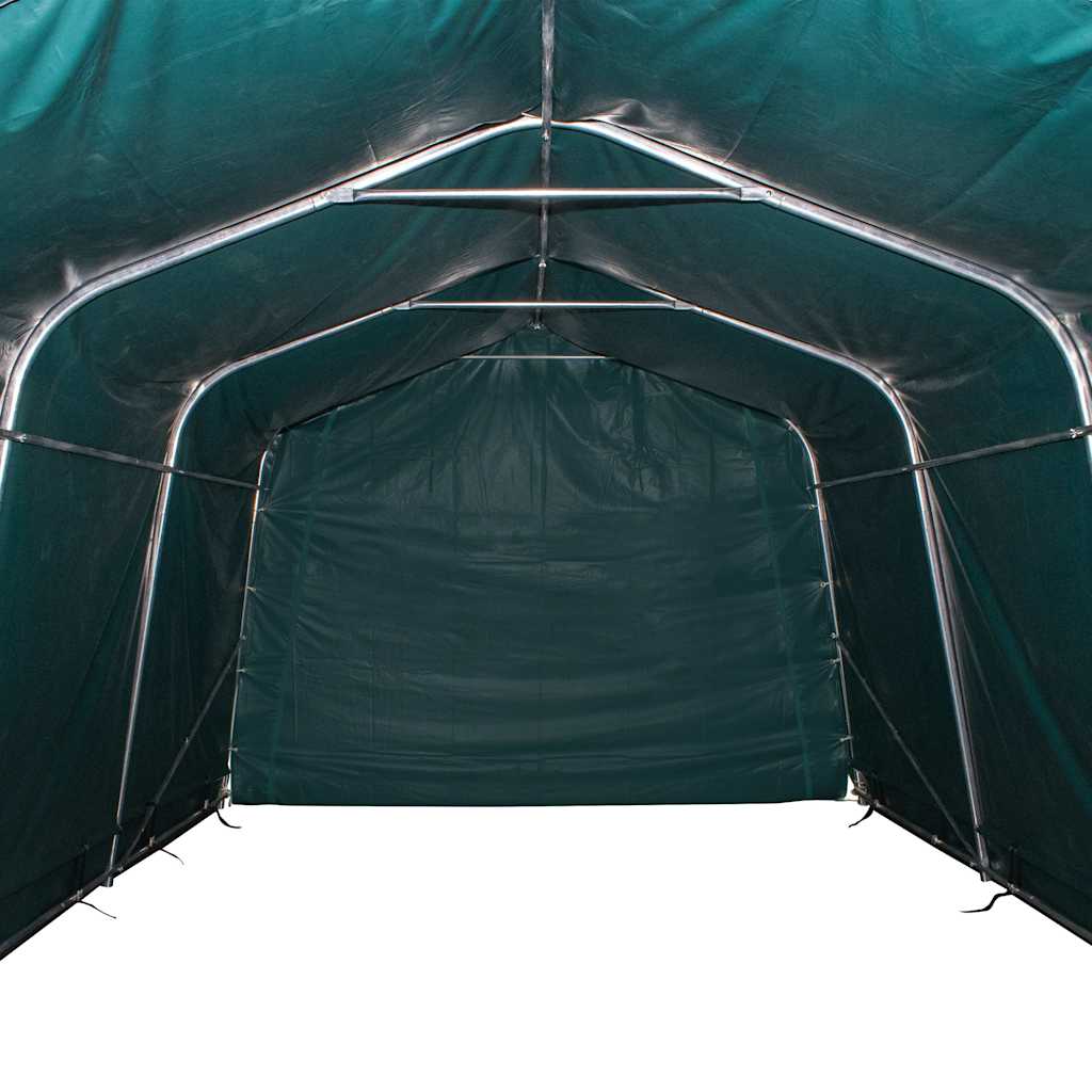 vidaXL Removable Livestock Tent PVC 550 g/m² 3.3x4.8 m Dark Green 4