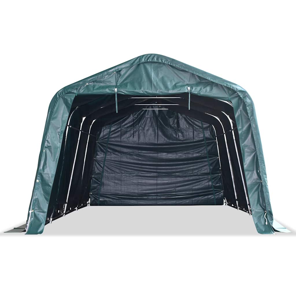 vidaXL Removable Livestock Tent PVC 550 g/m² 3,3x6,4 m Dark Green 3